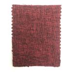 ŞEKERCİ KUMAŞ Keten Oto Koltuk Kumaş Kırmızı, 145 cm Genişliğinde, 1 Metre 100 cm x 145 cm, 4 mm Sünger ve Astarlı,%100 Renkli Polyester İplikten İmal Edilmiş, Oto Keten Döşemelik Kumaş