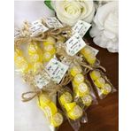 Şekerci Yaşar 3'Lü Limon Temalı Doğum Günü Babyshower Düğün Sünnet Mevlüt Yaş Günü Şeker 50 Adet