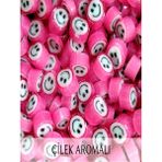 Şekerci Yaşar Pembe Gülenyüz Çilek Aromalı Lolly Şeker 500 gr - 250 gr