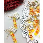 Şekerci Yaşar Turuncu Temalı Doğum Günü, Babyshower, Düğün, Sünnet, Mevlüt, Yaş Günü Şekeri 100 Adet