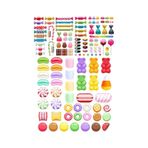 Şekerler Sticker Set 30 Parça Telefon, Tablet, Defter, Laptop Sticker