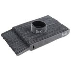 SeKi 50 adet cırt cırtlı kablo bağı, siyah, 11,5 cm, cırt cırtlı bant, 12 mm genişliğinde, kablo yönetimi, kablo düzenleyici, tekrar kullanılabilir, cırt cırtlı bağ, halkalı