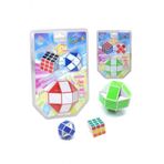 Şekilden Şekile Giren Sihirli Yılan Zeka Küpü Snake Magic Cube Rubik 3 Lü Set