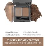 Şekillendirici, Belirginleştirici Kahve Kaş Sabitleme Farı-Perfect Fix Brow Palette 702 Brown