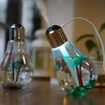 Şekilli Oda Hava Nemlendirici USB Su Hazneli Soğuk Buharlı 7 LED Işıklı Gece Lambası