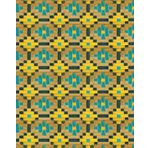 Sekizgen Kiremit Desenli Karton Duvar 1/50 3 Adet