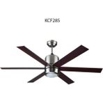 Sekizgen Led KCF-285 122 cm Metal Kahverengi Vantilatör
