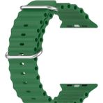 Sekoda Apple Watch Uyumlu 42MM 44MM 45MM 49MM 1/2/3/4/5/6/se/7/8/ultra Kordon - Ağaç Yeşili
