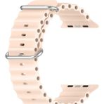 Sekoda Apple Watch Uyumlu 42MM 44MM 45MM 49MM 1/2/3/4/5/6/se/7/8/ultra Kordon - Pembe