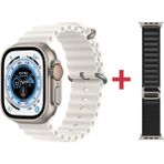 Sekoda Watch 8 Ultra Beyaz Akıllı Saat Iphone ve Android Tüm Akıllı Telefonlara Uyumlu