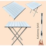 Sekoutdoor SK05 Alüminyum Katlanır Kamp Masası