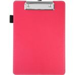 Sekreterlik,a5 Küçük Boy,kapaksız,a5 Clipboard Vegan Suni DERI,17,5X24,5 Cm.,fuşya/pembe - Fuşya - Pembe