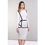 Seksi Deri Elbise Üzeri Deri Harness - CMSR1390