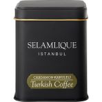 Selamlique İstanbul Selamlique Kakuleli Türk Kahvesi Sade 125 gr İstanbul Menşeli Aromalı Lezzet