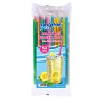 Selanikli Jelatin Sargılı Renkli Düz (Körüksüz) Frozen Pipet 50 Li 23,5 cm Dolphin