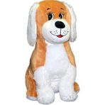 Selay 1289 45 cm Uzun Kulaklı Oturan Köpek Mavi Peluş