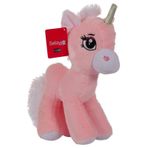 Selay 1857 30 cm Ayakta At Pembe Peluş Oyuncak