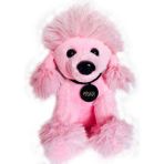 Selay Oyuncak 1435 Püskül Köpek 30 cm Pembe Peluş Oyuncak