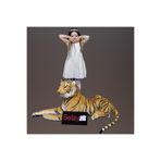 Selay Peluş Kaplan 120 Cm Sarı