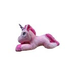 Selay Peluş Oyuncak Peluş Melek At Tek Boynuz Seviimli Pembe Peluş 50 Cm Hediyelik Çocuk Peluş Oyuncakları
