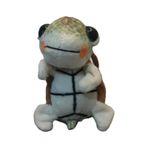 Selay Toys Oyuncak Peluş Anahtarlık Kaplumbağa Kahverengi 1536