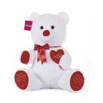 Selaytoys 1045B 65 cm Beyaz Tıkıl Ayı Oyuncak