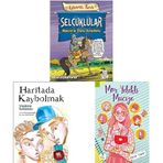 Selçuklular - Macera Dolu Anadolu: Eğlenceli Tarih 106 Haritada Kaybolmak: 4, 5, 6, 7. Sınıflar Mor Yelekli Mucize -3 Kitap Set