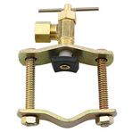 Sele İğnesi Valfi RLECS Kendinden Piercing Pirinç Sele İğnesi Valfi 1/4 inç Sıkıştırma Çıkışlı
