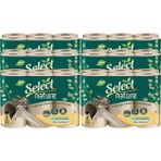 Select Nature 3 Katlı Tuvalet Kağıdı 8'li (6 Adet) Ekonomik Paket Yumuşak ve Konforlu