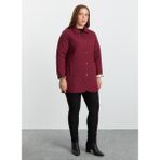 Selen Bordo Kadın Mont 25KSL6156 - 42