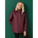Selen Bordo Kadın Mont 25KSL6162 - 40