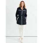 Selen Lacivert Kadın Trençkot 25YSL9457 - 40