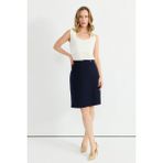 Selen Normal Bel Siyah Kadın Düz Standart Etek 25YSL3466 - 40