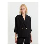 Selen Siyah Kadın Ceket 26YSL1593