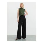 Selen Siyah Kadın Pantolon 26YSL5584