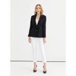 Selen Standart Siyah Kadın Ceket 25YSL1445 - 42
