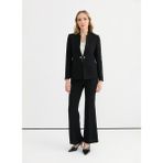 Selen Standart Siyah Kadın Ceket 25YSL1449 - 40