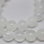 Selenit Taşı YARIM Dizi 10mm (18cm uzunluğundadır)