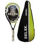Selex S 260 Siyah-Sarı Tenis Raketi + Kılıfı - 68 Cm Çok Renkli L1