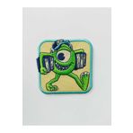 Self Casa Ütü Ile Yapışan Dokuma Arma - Patch - Yama Disney Monsters Mike Wazowski (orjinal Lisanslı Ürün)