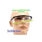 Self Koruyucu Gözlük-şeffaf Gözlük-iş Güvenliği Gözlüğü- S400 En166
