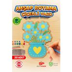 Self Power 20 adet Ahşap Çiçek Vazo Süslemeli Boyama El Sanatları&Mükemmel Bahar ve Parti Masa Süslemeleri