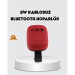Selfbuysell Bluetooth 5.1 Kablosuz Hoparlör – Güçlü Bas, Fm Radyo ve Çoklu Giriş Destekli