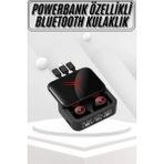 Selfbuysell Kablosuz Bluetooth Kulaklık Powerbank Özellikli Göstergeli Hd Mikrofon