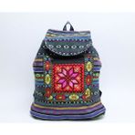 Selfbuysell Kilim Desenli Sırt Çantası - Karışık