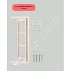 Selfbuysell Pencere Cam Emniyet Kilidi Açılma Sınırlayıcı Set - Renkli