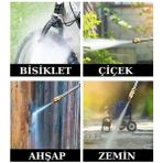 Selfbuysell Şarjlı Oto Yıkama, Bahçe Sulama Tabancası Makinesi Yüksek Basınçlı