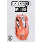 Selfbuysell Sessiz Kablosuz USB Girişli Mouse Fare Yüksek Performanslı - Belirtilmemiş