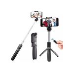 Selfie Stick L01 Bluetooth Selfie Çubuğu Tripod monopod Uzaktan Kumandalı