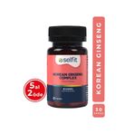 Selfit Korean Ginseng Complex 30 Bitkisel Kapsül | Panax Ginseng, L-Arjinin ve Ginkgo Ekstraktı